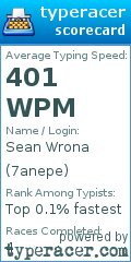 Scorecard for user 7anepe