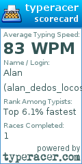 Scorecard for user alan_dedos_locos
