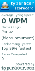 Scorecard for user bigbruhm0ment