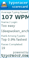 Scorecard for user deepwoken_enchant