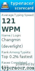 Scorecard for user deverlight