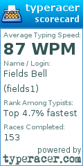 Scorecard for user fields1
