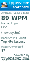 Scorecard for user flowscythe