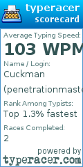 Scorecard for user penetrationmasterx