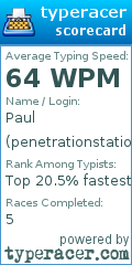 Scorecard for user penetrationstation2