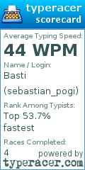 Scorecard for user sebastian_pogi