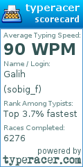 Scorecard for user sobig_f