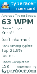 Scorecard for user softlinkarmor